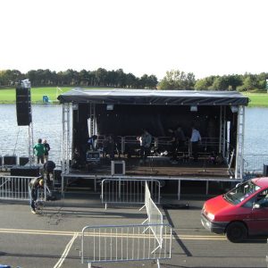 The Mobile Stage At The Waterside The National Watersports Centre